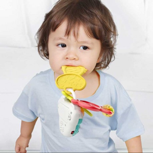 جغجغه دندانگیر موزیکال طرح جاکلیدی هولی تویز Hola Toys مدل A8996_اسباب بازی